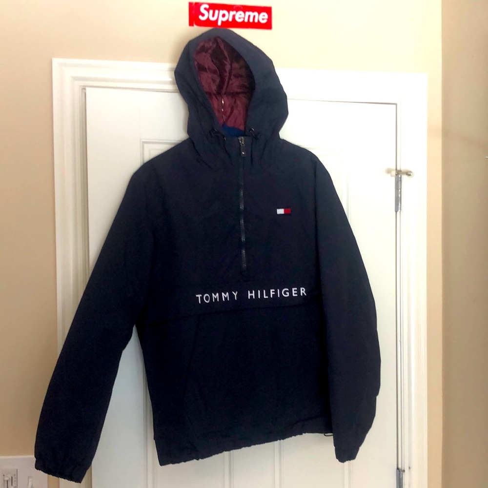 Tommy Hilfiger Men’s Navy Blue Winter Jacket